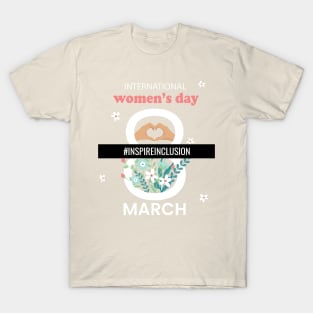 International Women's Day 2024 Inspire Inclusion T-Shirt